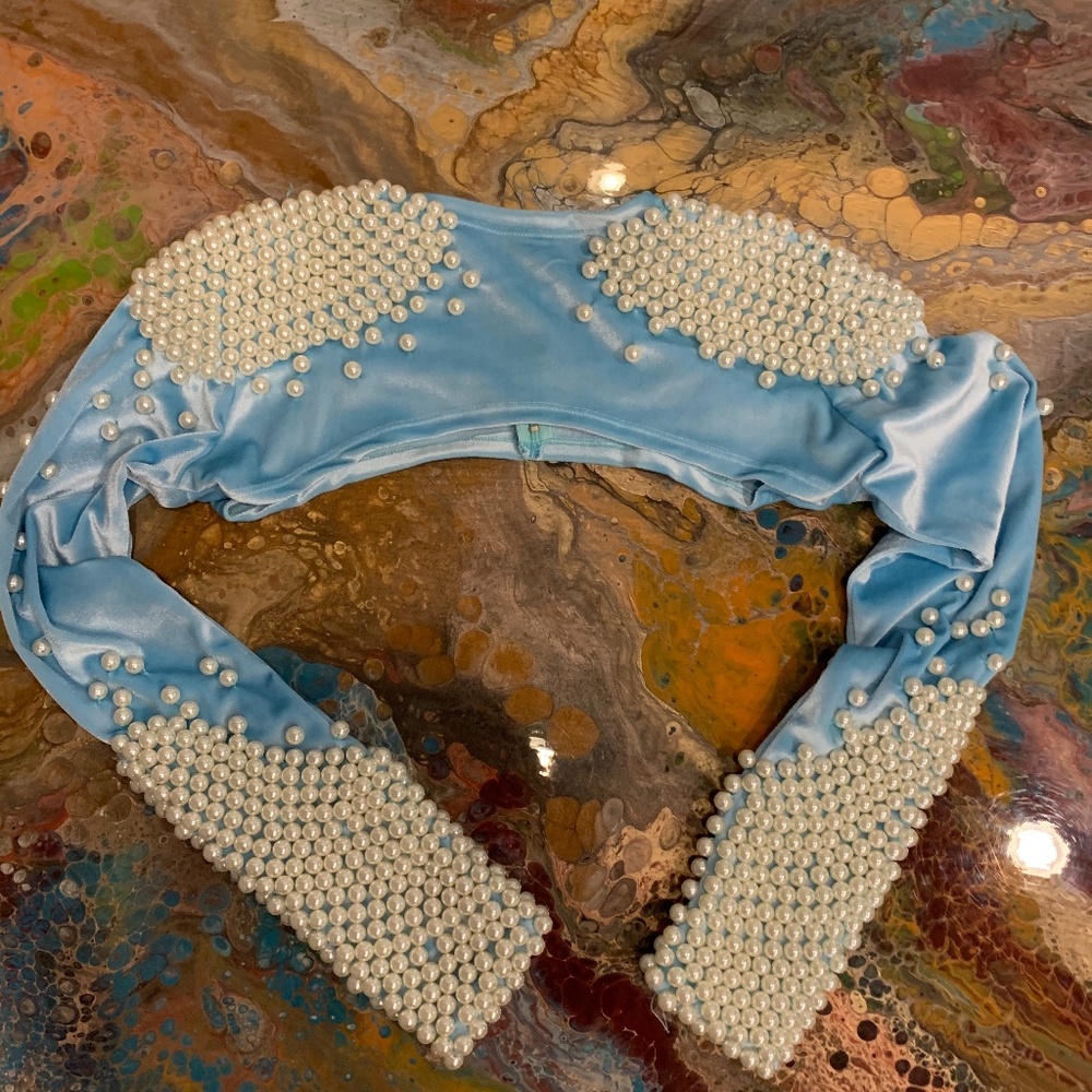 Pearl Cove Sleeves, Womens S, Blue velvet